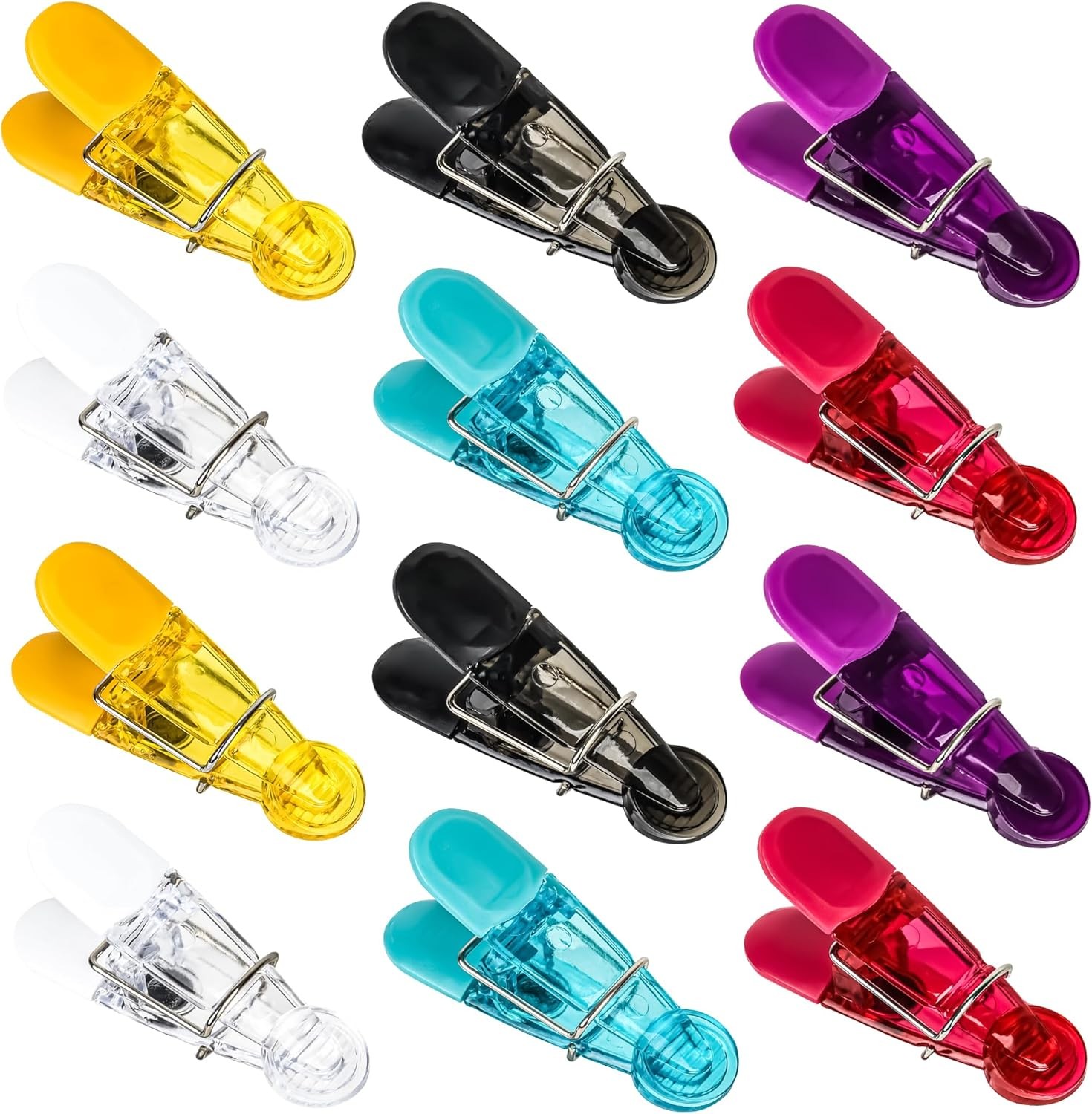 Chip Bag Clips, Food Bag Clips, Magnetic Bag Clips for Food Stora with