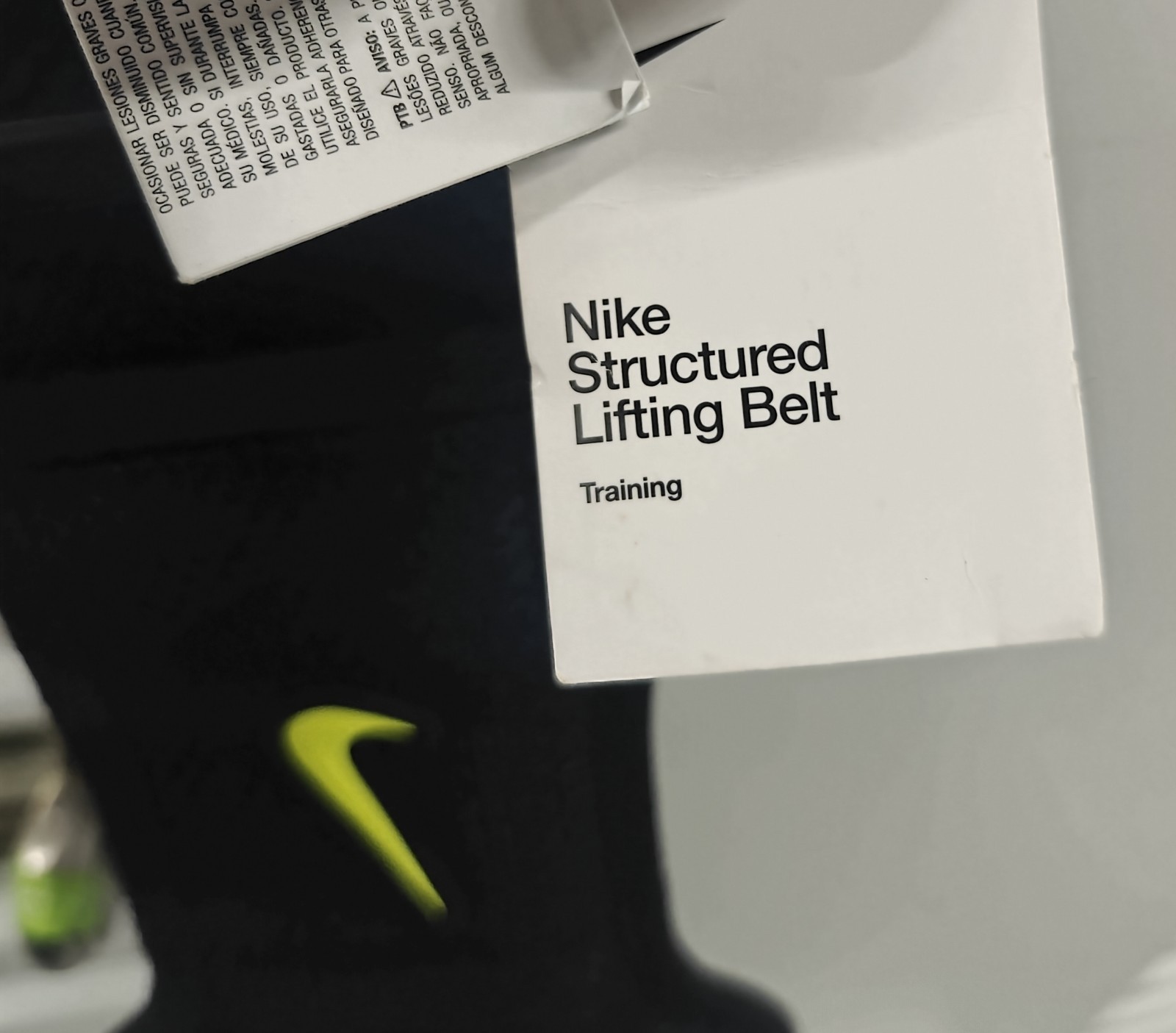 Nike Structured Lifting Belt Unisex M