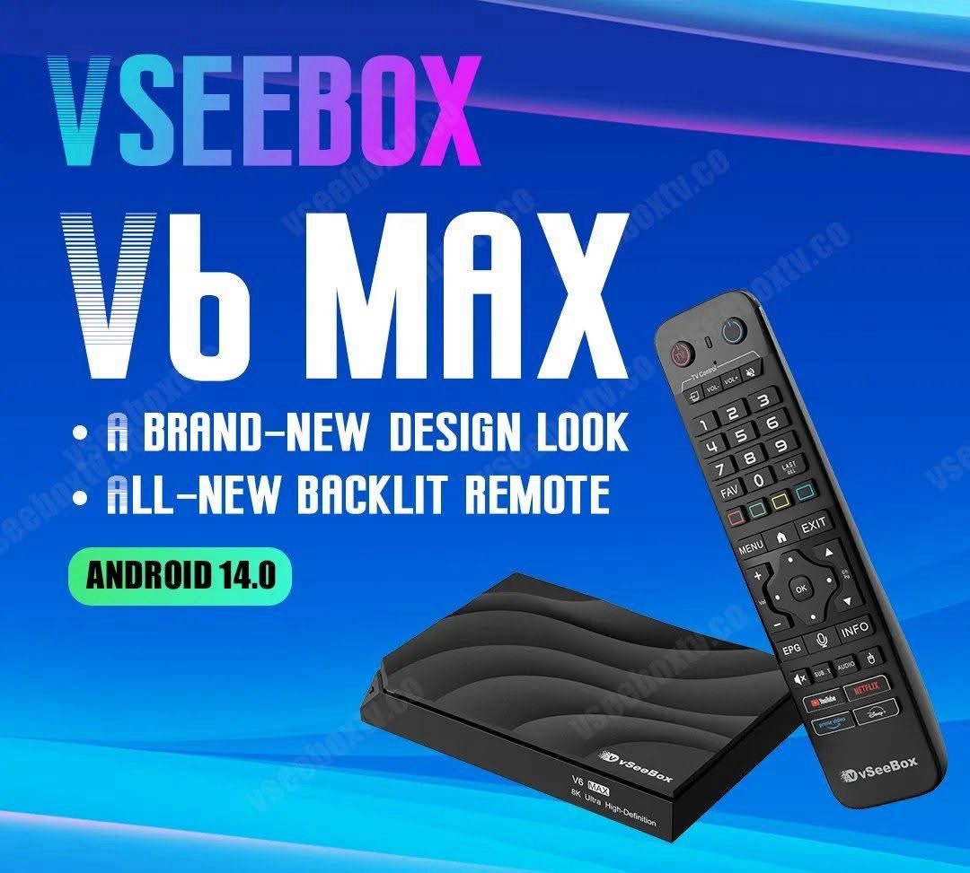 💰VSeeBox V6 Max - 10 YR Warranty- Free shipping - Authorized Dealer💰