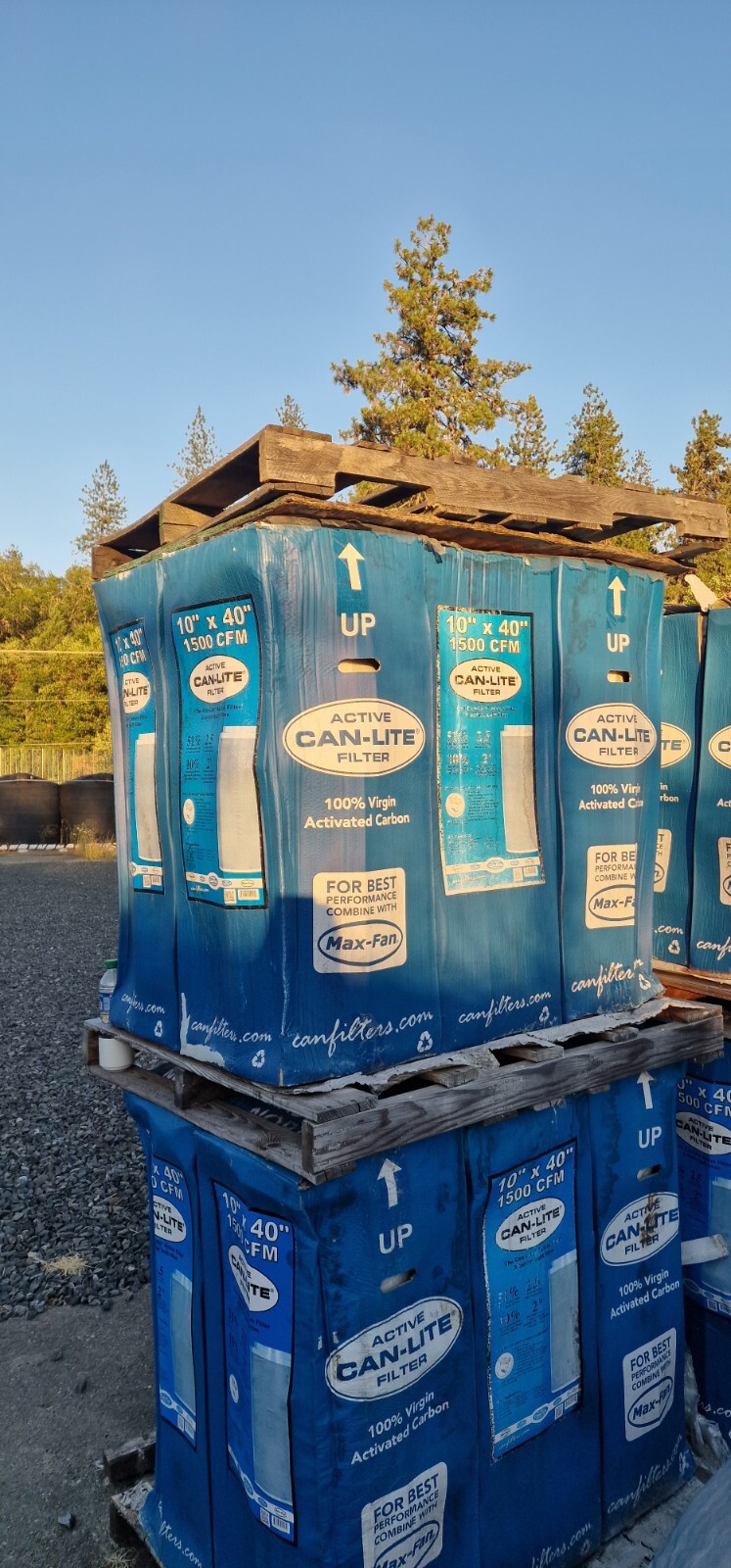 Can-Lite 10″ X 40" 1500 CFM Active Can Lite Filter