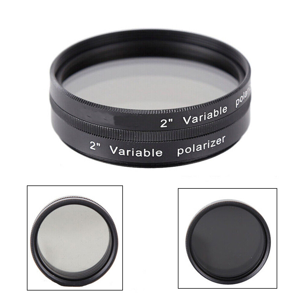 1PC 2 Inch Variable Polarizing Filter Lens for Astronomical Telescope Eyepiece