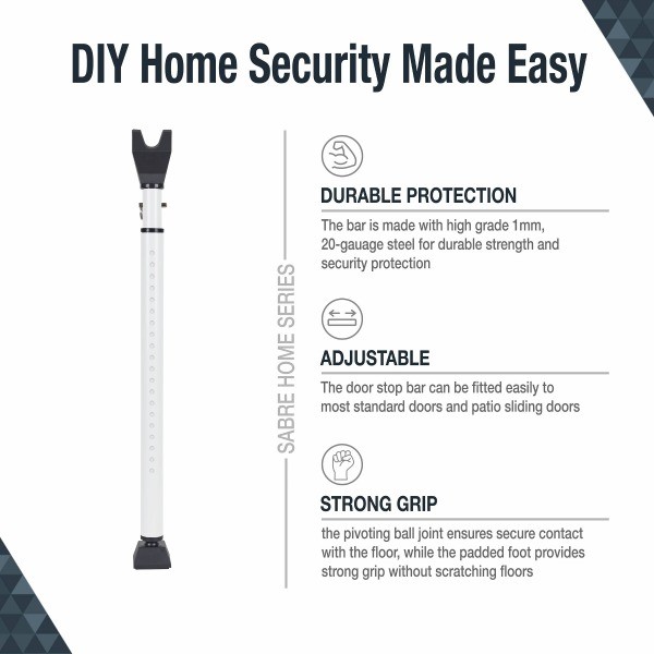Security Door Bar: Steel Door Security Guard & Window Security Bar