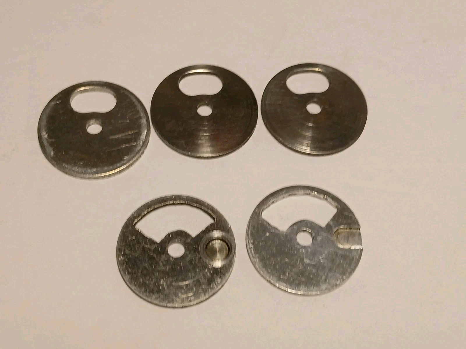 VINTAGE GLOW MODEL AIRPLANE ENGINE INTAKE INDUCTION DISCS PARTS