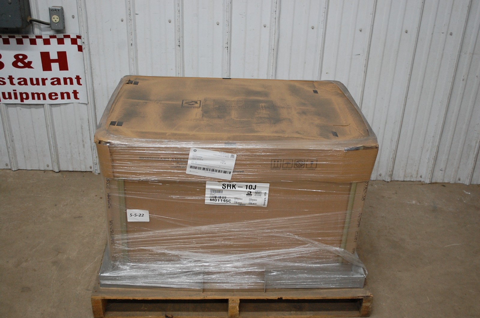 Hoshizaki SRK-10J Air Cooled Remote Ice Machine Condenser Never Used 208-230v 1p