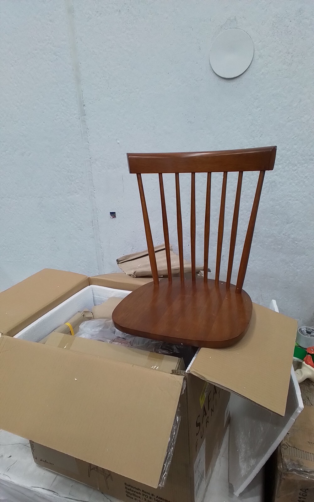 Safavieh PARKER SPINDEL SIDE CHAIR, Reduced Price 2172751616 AMH8500C