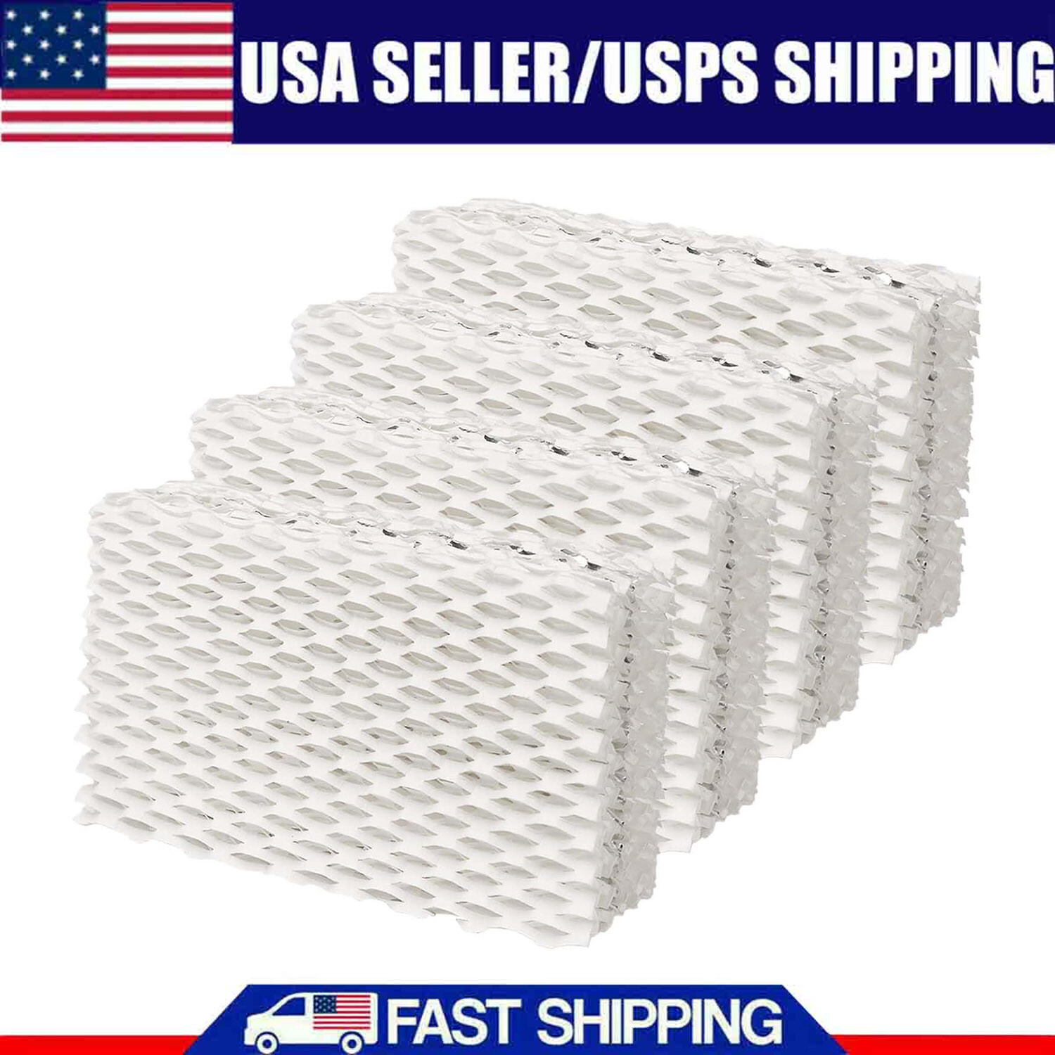 4 Pack WF813 Humidifier Wick Filter for ReliOn RCM-832 and ProCare PCWF813