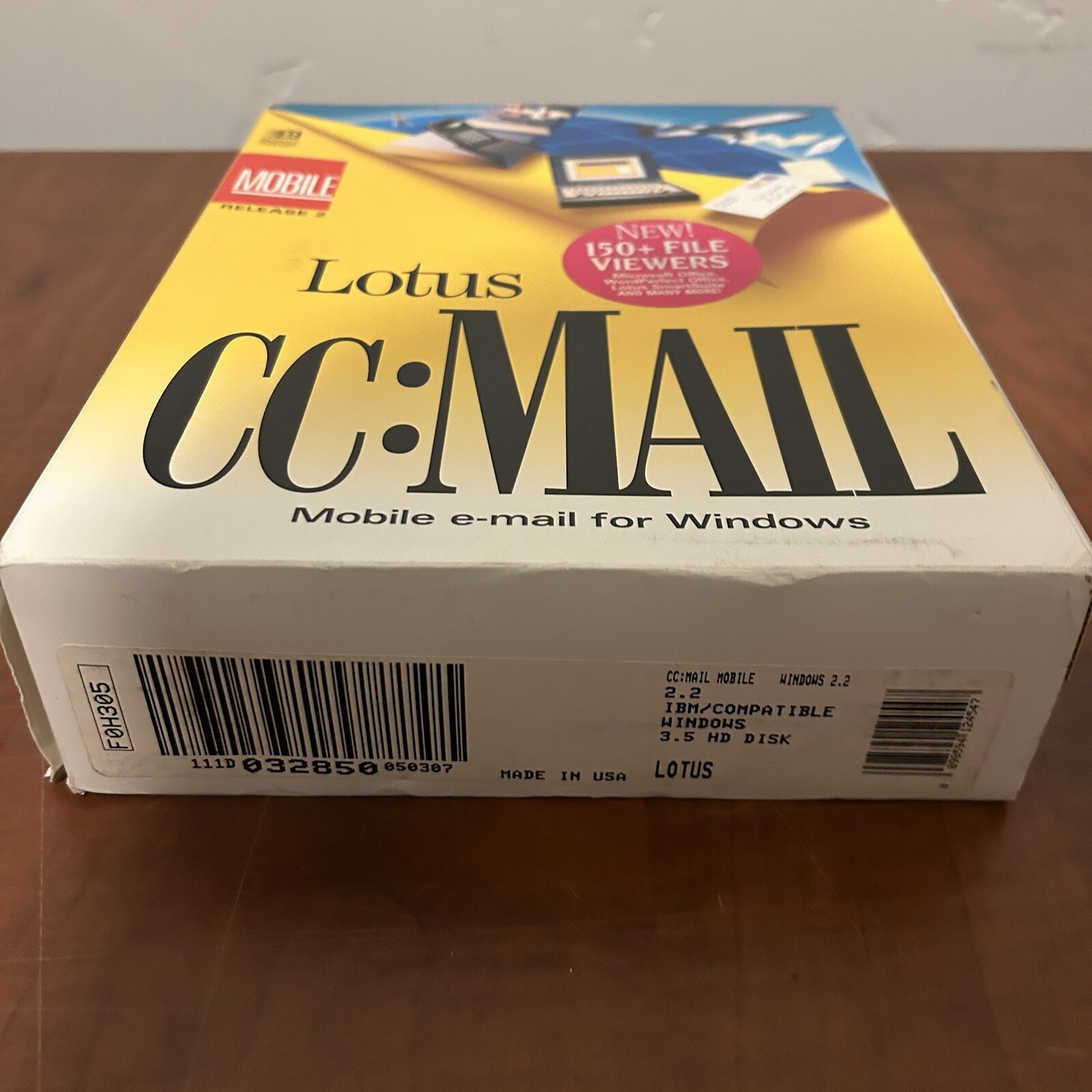 Lotus cc Mail Version 2.2 Mobile Email For Windows The Total Messaging Solution