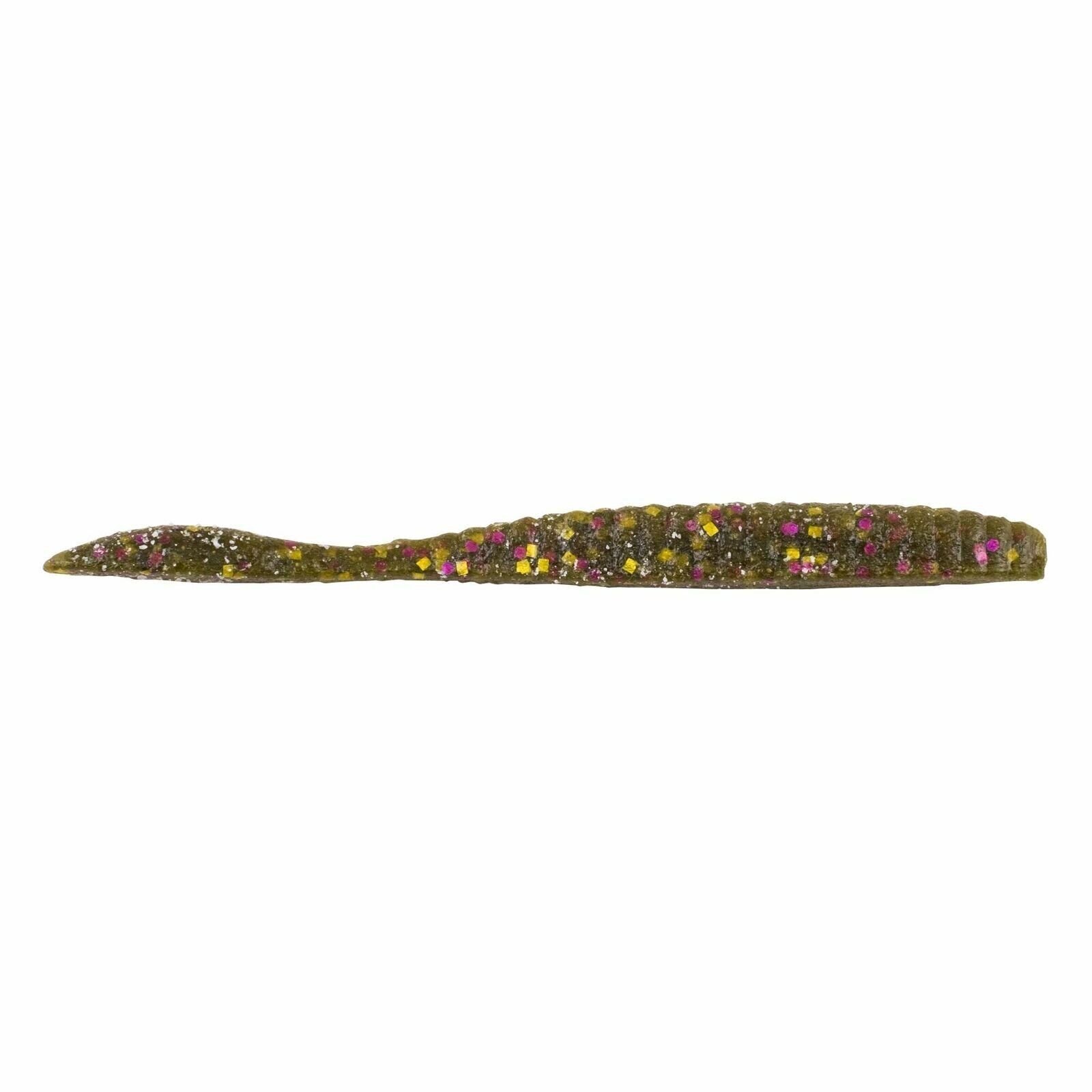 Berkley Powerbait Maxscent Flat Worm Fishing Bait, 4", 10Count, Goby, Flat Worm