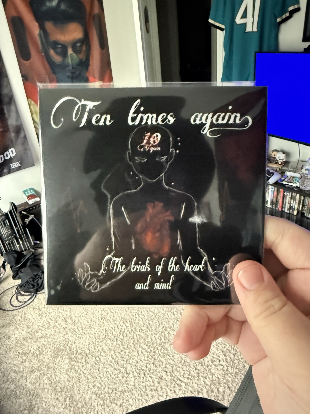 Ten Times Again - The trials of the heart and mind CD signed including sticker