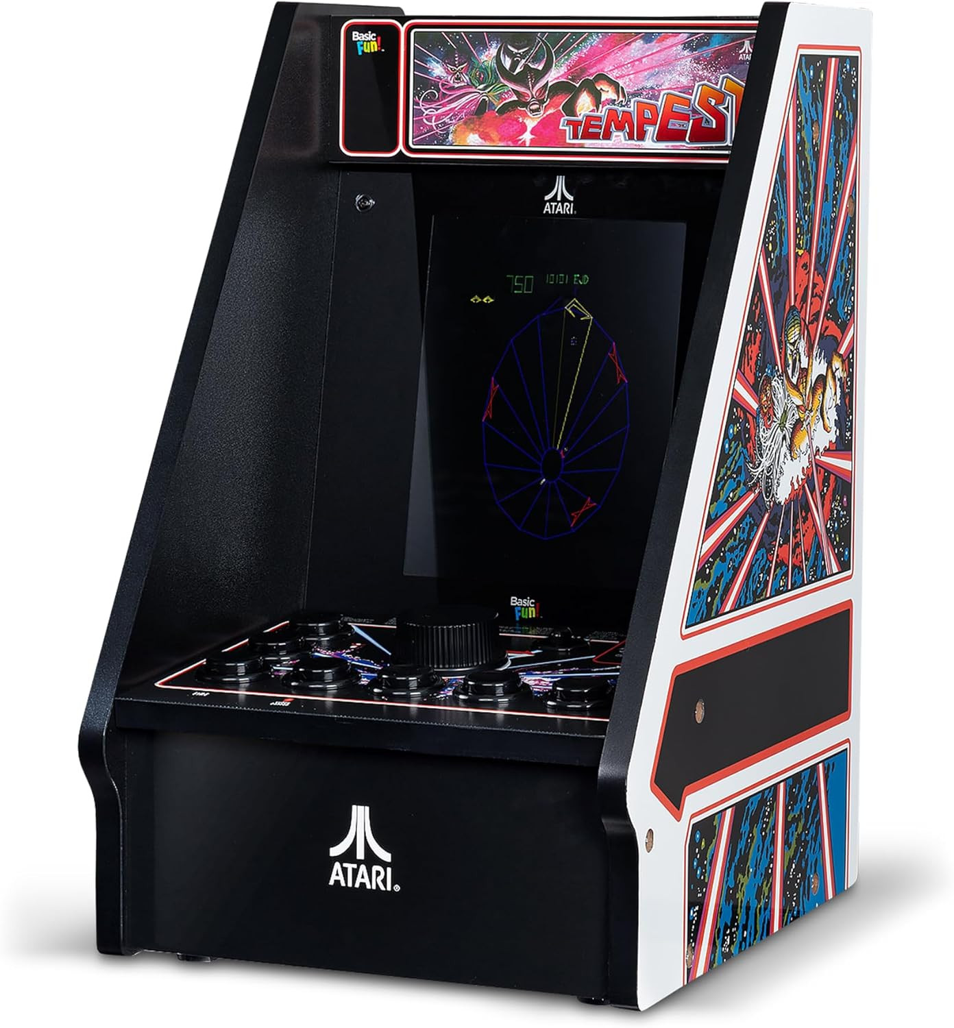 - Atari Tempest Counter Series Game Machine, 5 Games, 8" Liquid Crystal Screen -