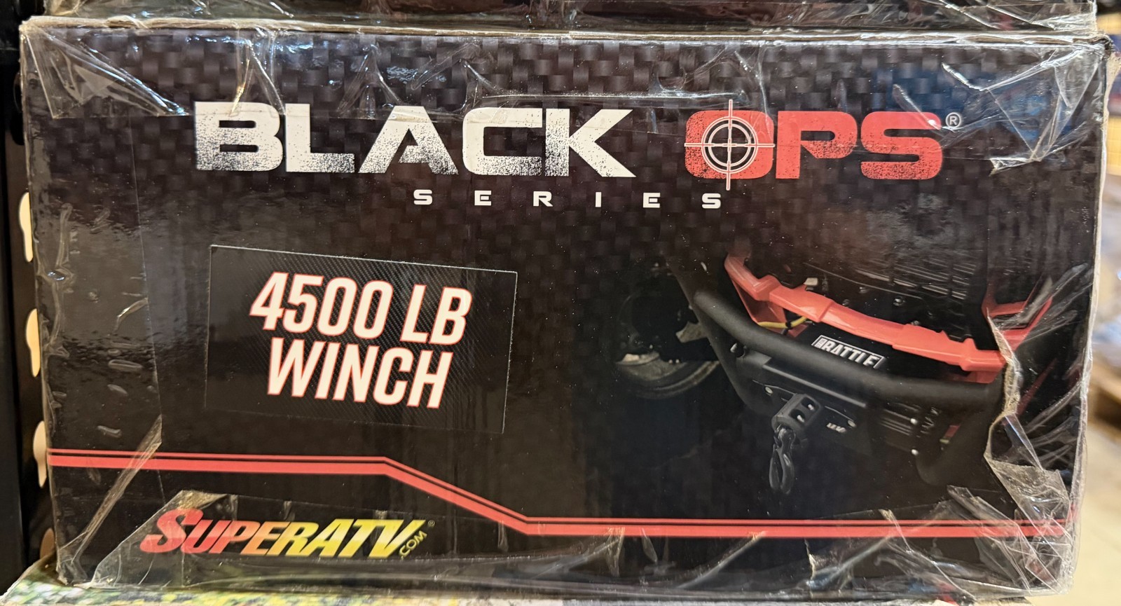 SuperATV BLACK OPS Series Winch 4500 lb