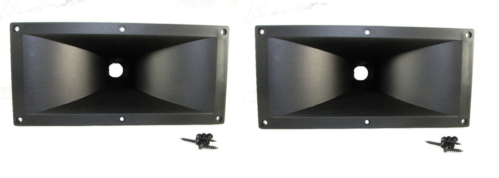 2 Pack Procraft LH612 Horn Flare.Lens 1-3/8" Screw on 90 x 50 Disp. W/Screws