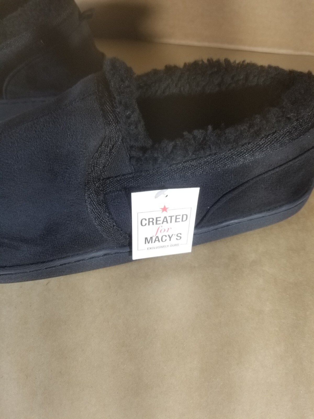 Gold Toe Men's Memory Foam Indoor/Outdoor Slippers Size Medium 9 NIB $38 Black