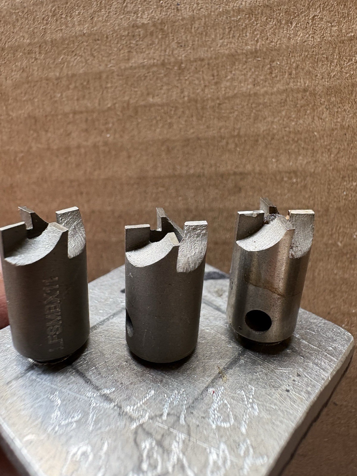 ATI Tool 3pc Aircraft Tool Countersink Bits w/holder US Army Overstock