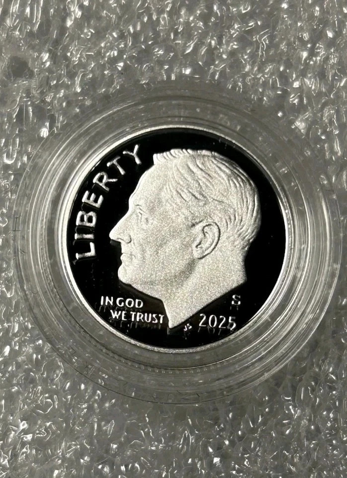2025 S Limited Edition Silver Proof Roosevelt Dime
