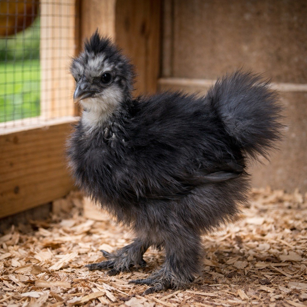 6+ Silkie Hatching Eggs - Fertile- NPIP