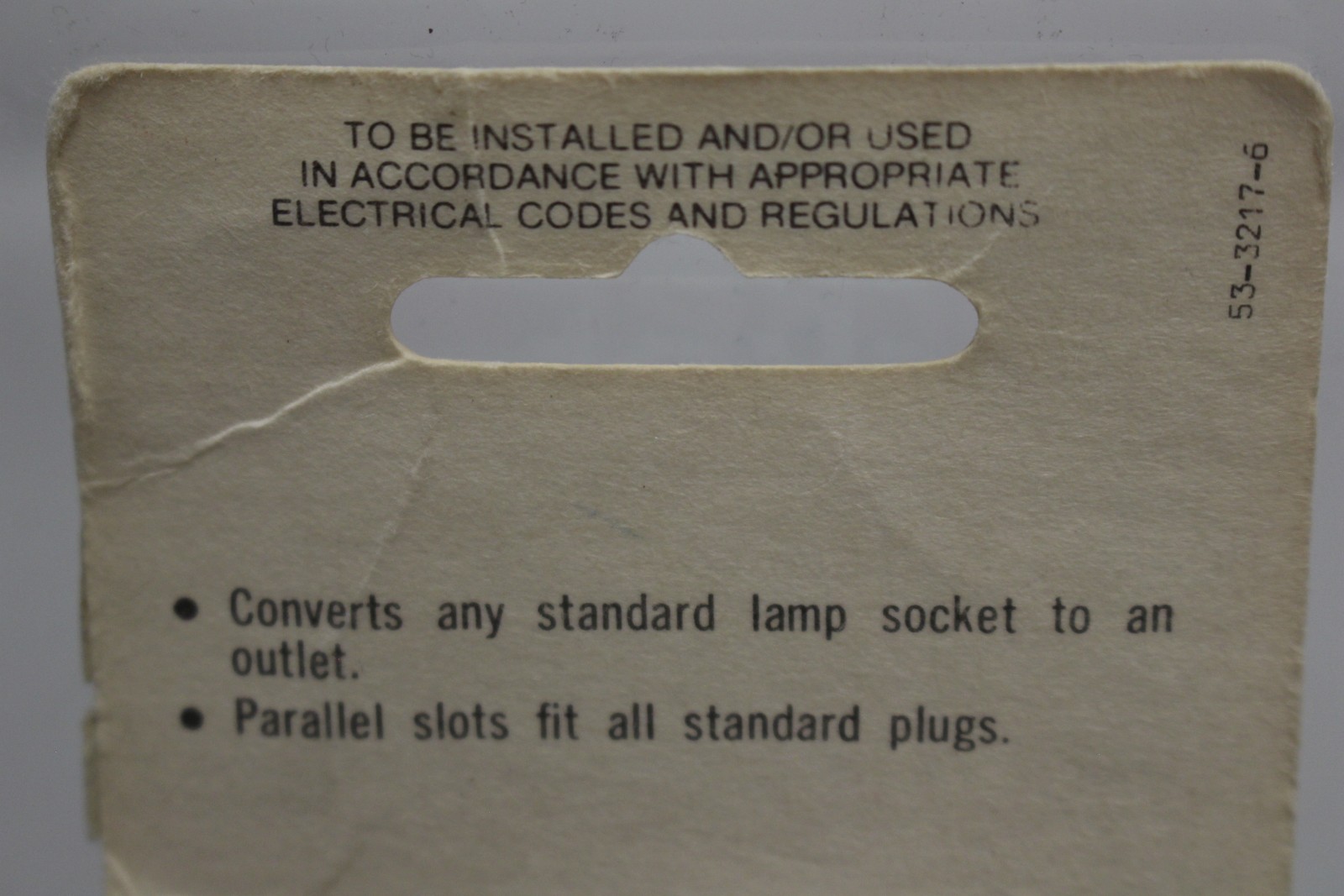 Vintage Leviton Socket Adapter - Pack of 2 - New