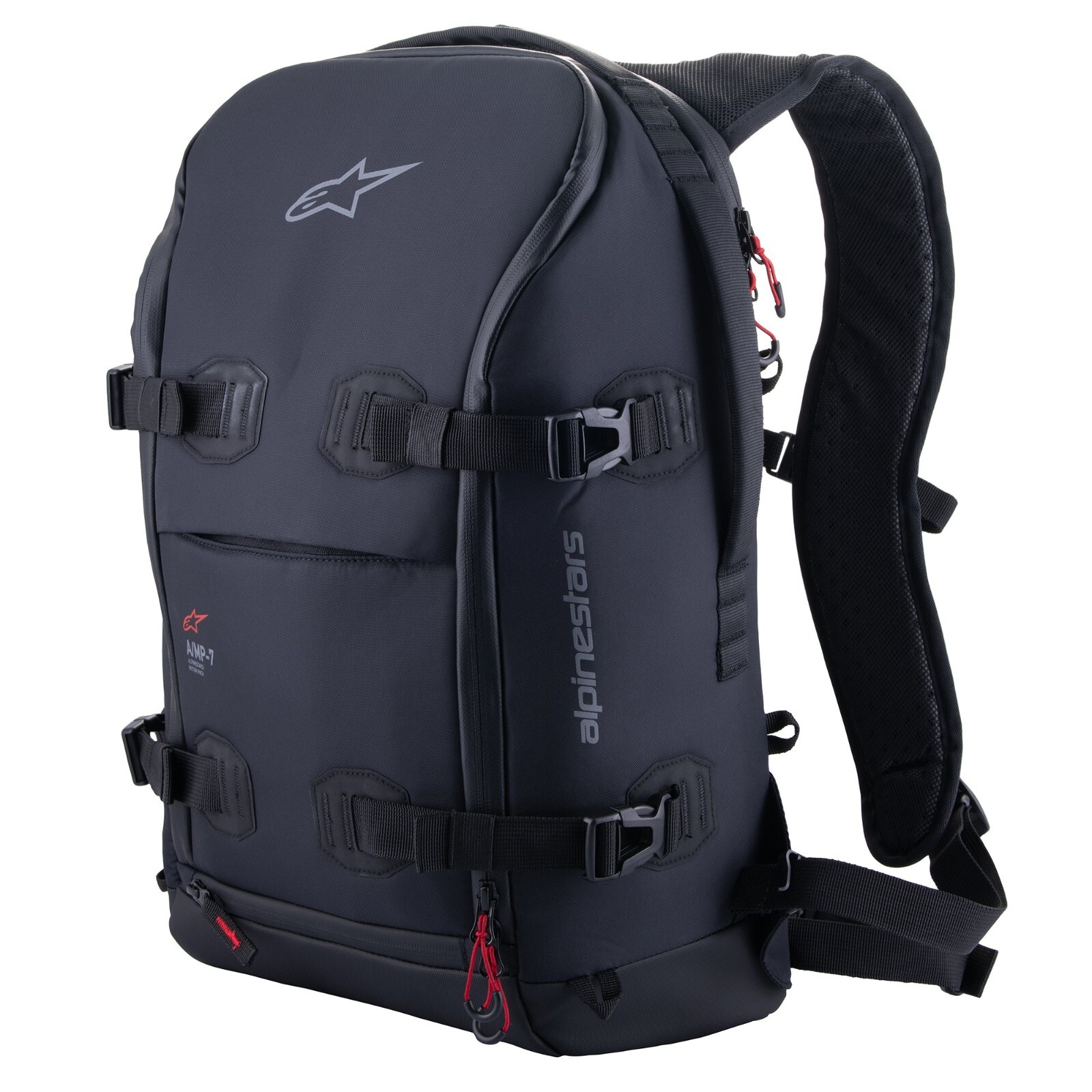 Alpinestars AMP-7 Backpack/Ruksack - Black/Black
