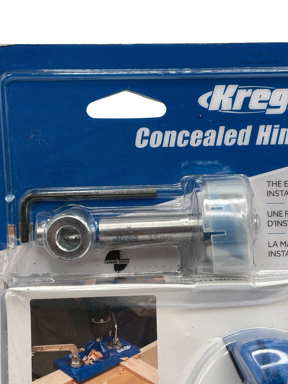Kreg KHI-HINGE Concealed Hinge Jig 35mm Cup Drilling