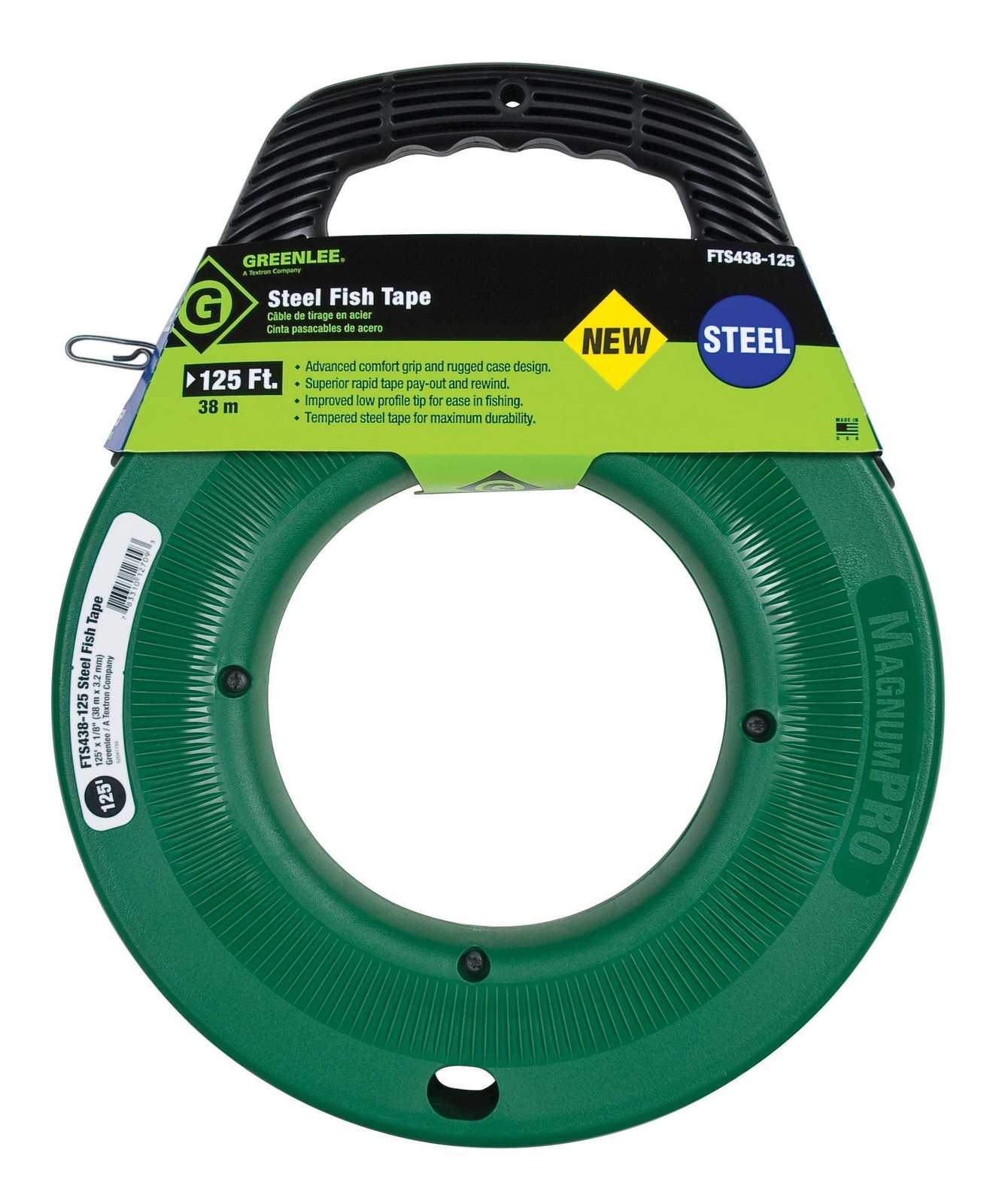 Fts438125 Steel Fishtape 125'