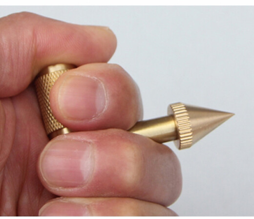 Tactical Brass Cool Stick Small T-Type Outdoor Pocket Tool Multi Tool EDC