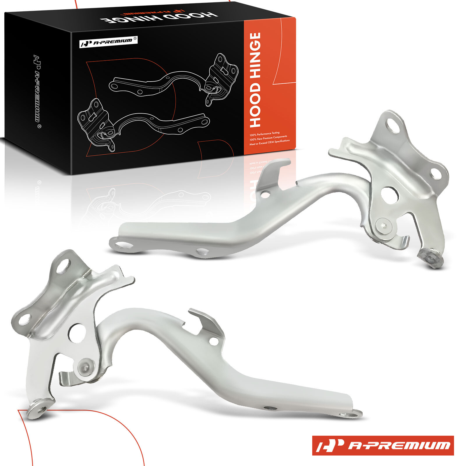 A-Premium 2Pcs Hood Hinge Front LH & RH for Toyota Sienna 2011 2012 2013-2020