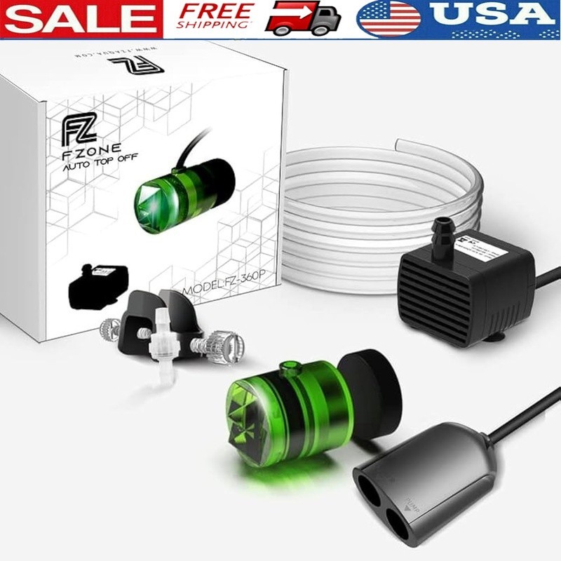 Nano ATO System W/ Dual Optical Sensors Aquariums Sumps Anti-Overflow Technology