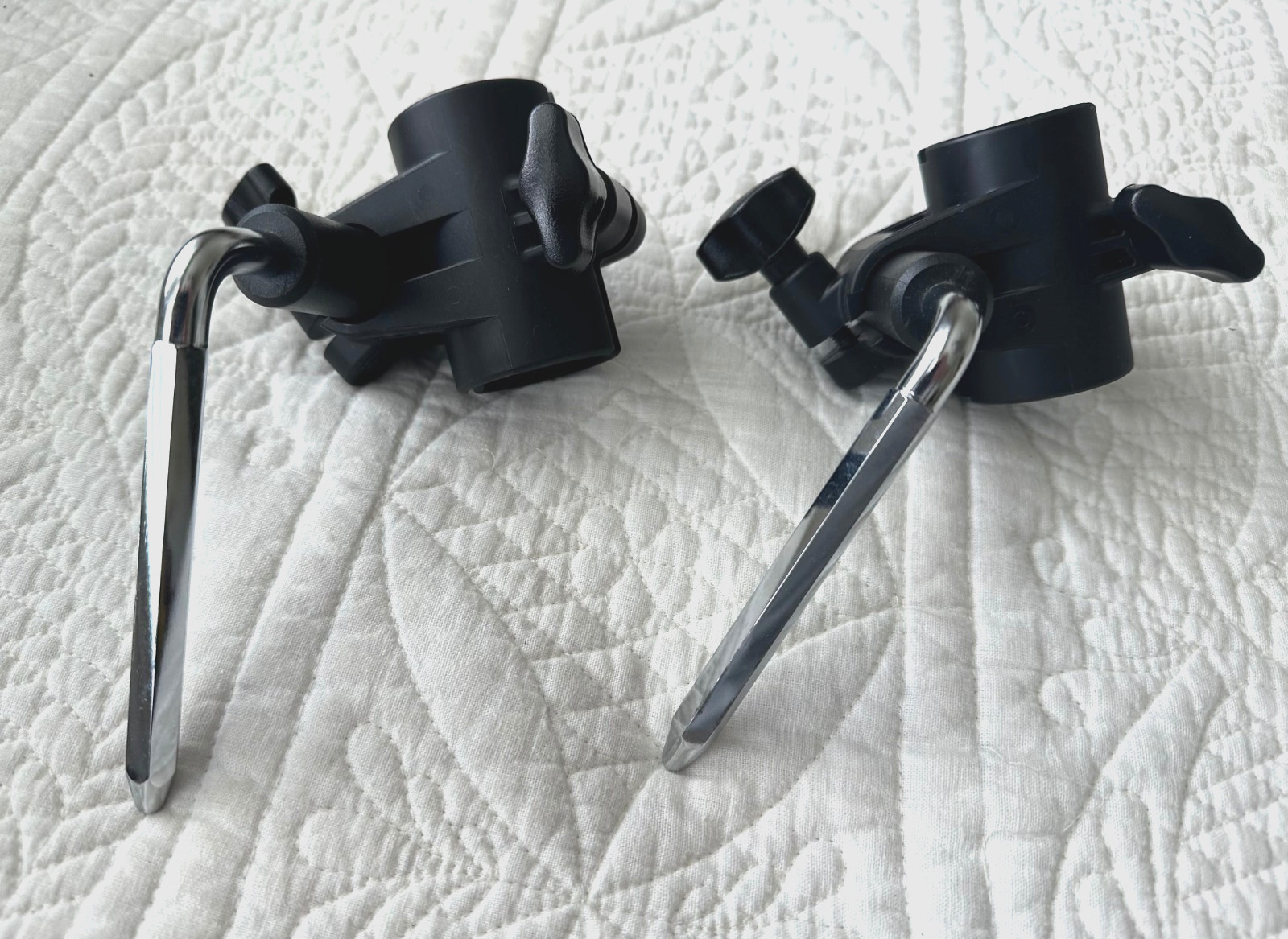 2 Yamaha DTX Snare Pad/Tom Pad Rack Clamps With Mounting Arms  Reduced! $29.99