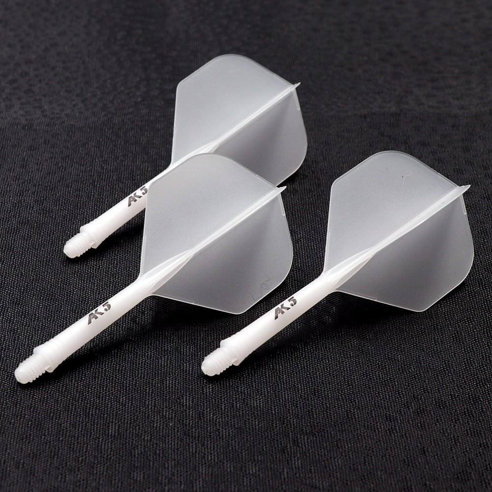 CUESOUL Rost Integrated Dart Shaft and Dart Flights Soild Ice-S/M/L Size