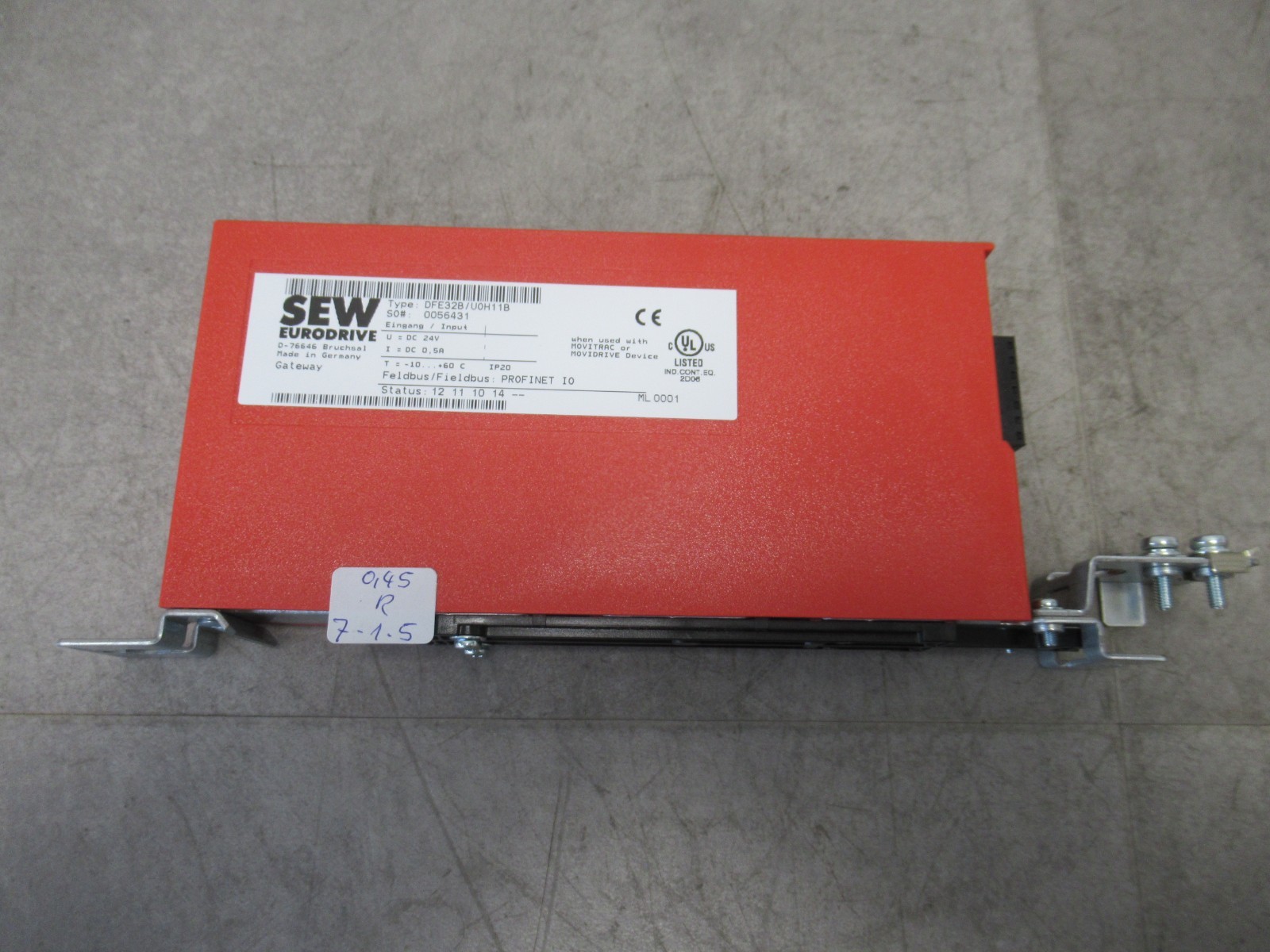 SEW Eurodrive DFE32B/UOH11B Fieldbus Gateway Profinet Module
