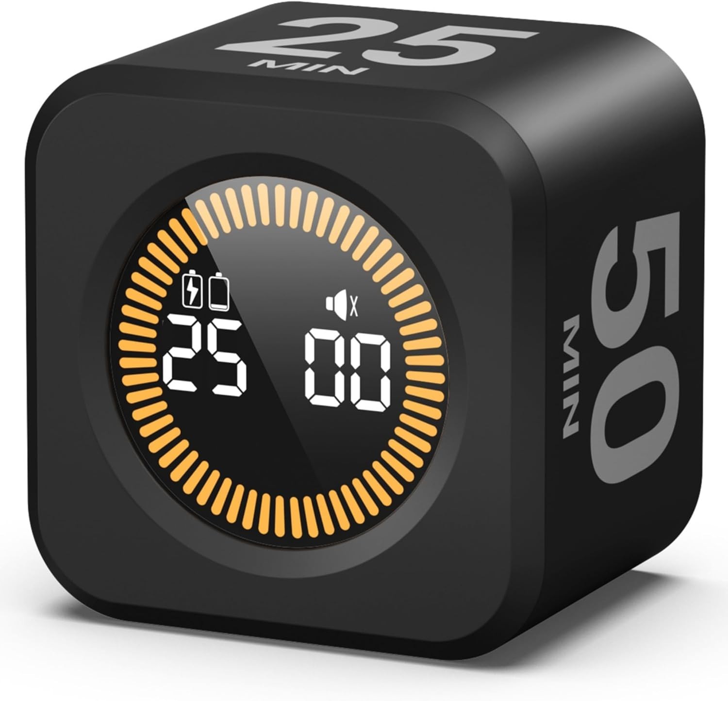 Pomodoro Timer Visual - Productivity Pomodoro Cube, 5/10/25/50 Min Countdown ...