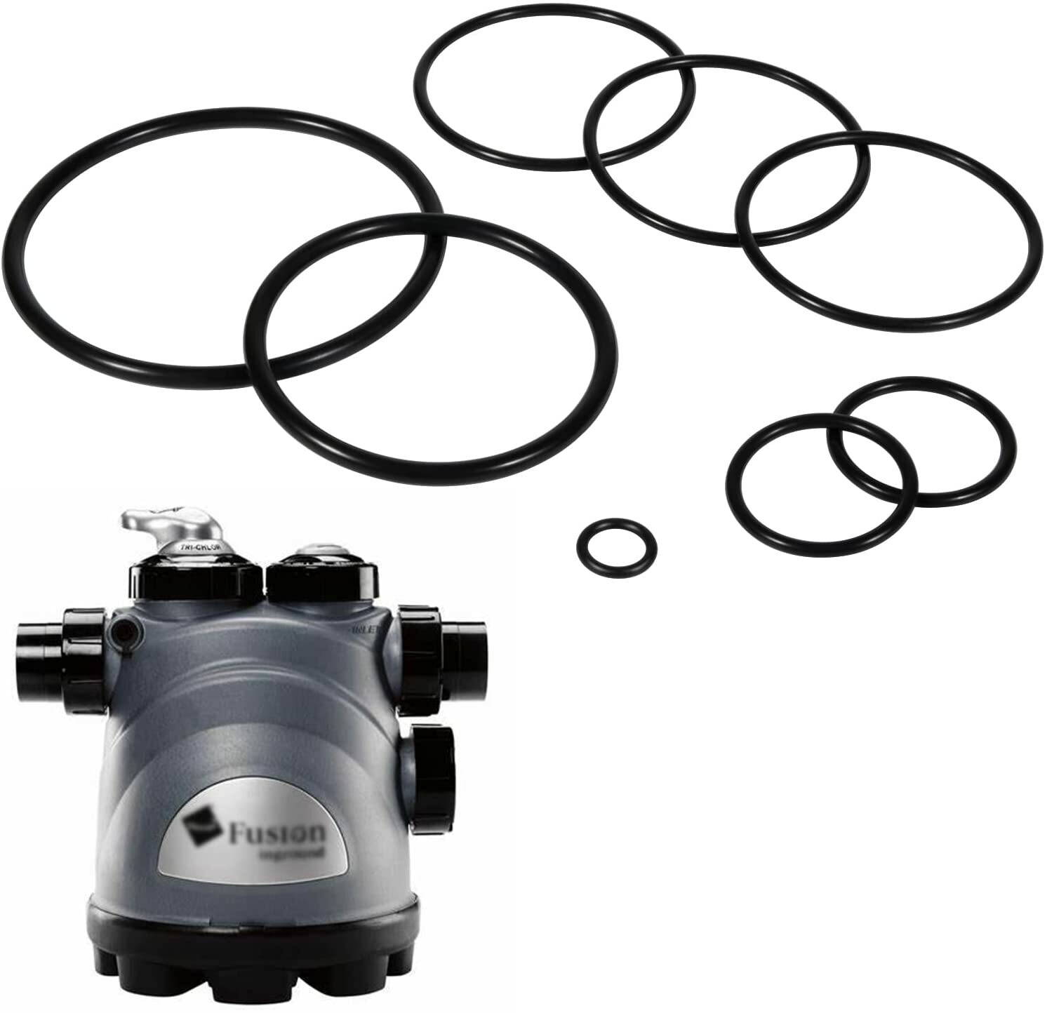 R0502500 Water Sanitizer Cleaner Oring Rebuild Kit For Nature2 Fusion Inground