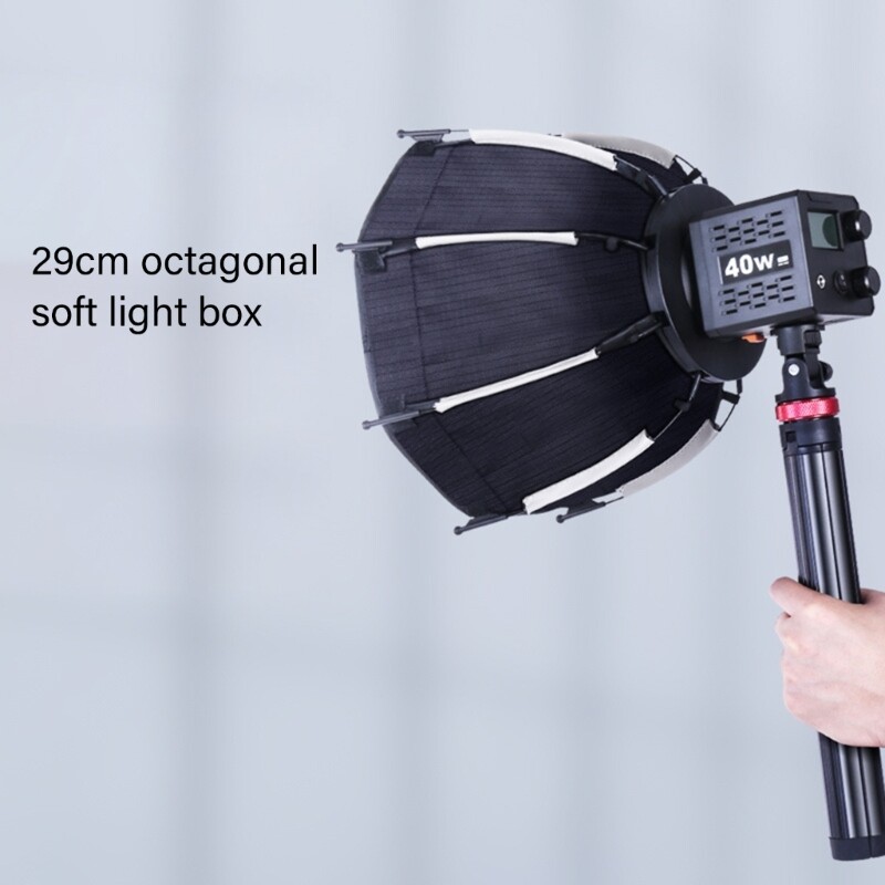 Small 290mm Octagonal Softbox Easy Storage Octagonal Softbox for Photography