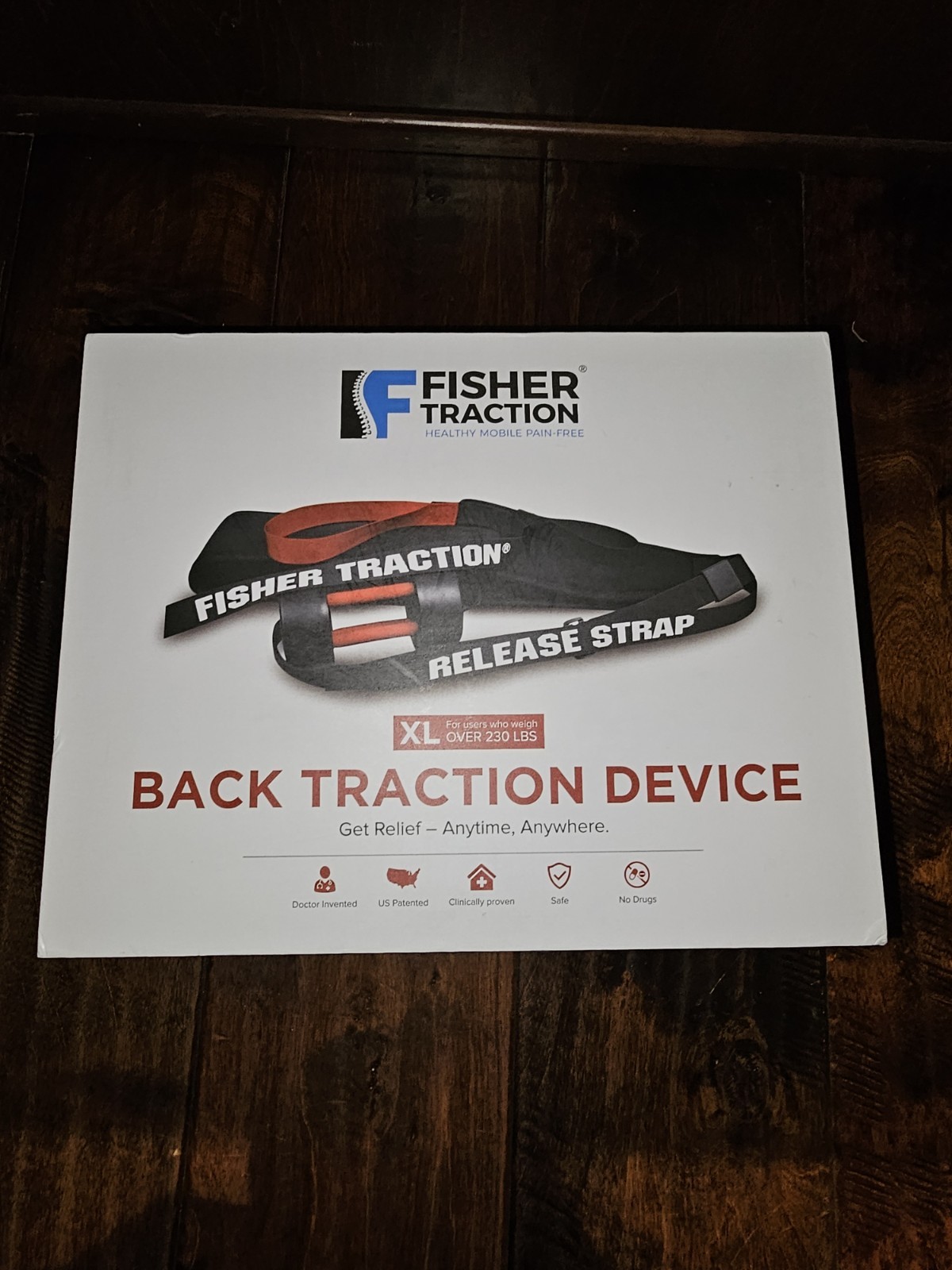 Fisher Traction® Back Device XL - NEW OPEN BOX