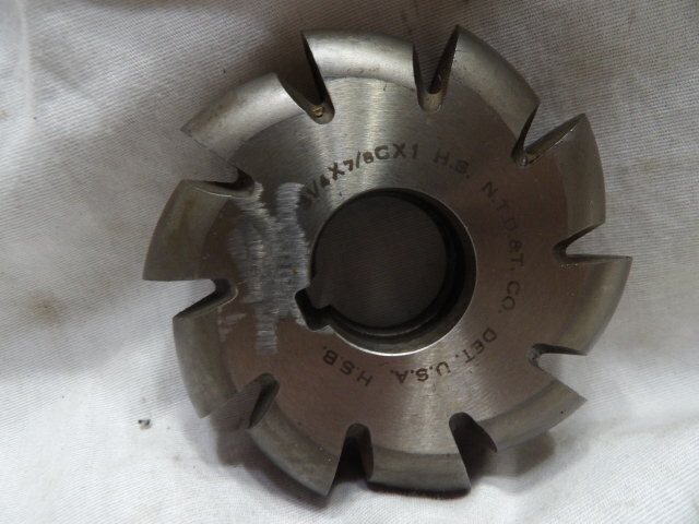 National Twist  3-1/4" X 7/8"C  X 1" HS Center Mill Cutter USA