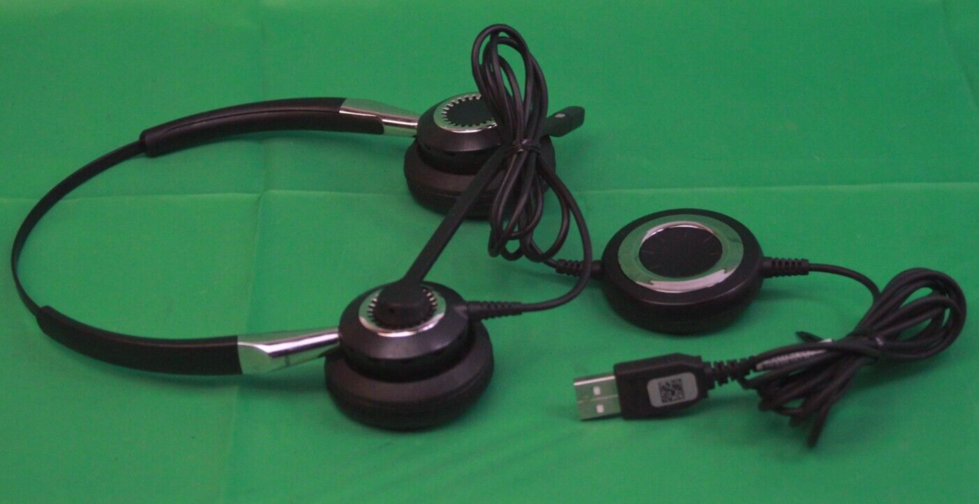 Jabra Dual Headset Mic BIZ2400 USB Connect Tested