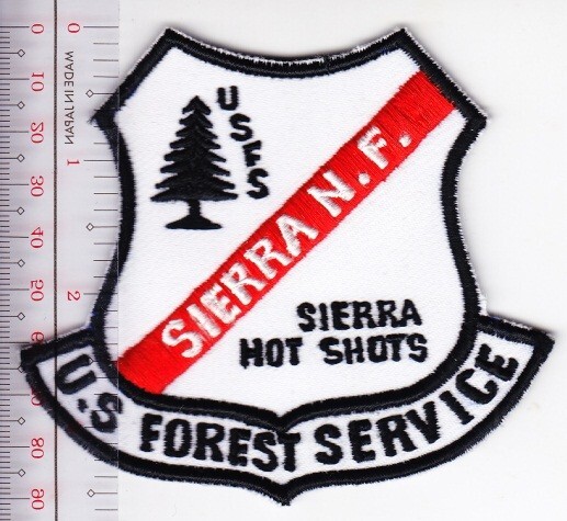 Airborne Firemen California Sierra Hot Shots Sierra National Forest NO TARIFF