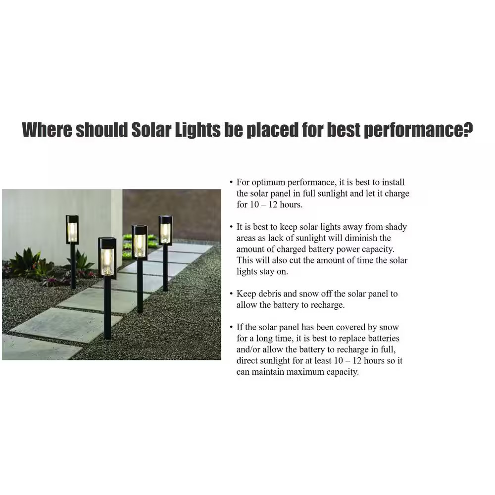 Solar Gutter Lights Outdoor LED Floodlight 2 Pack Weather Resistant Auto On Off