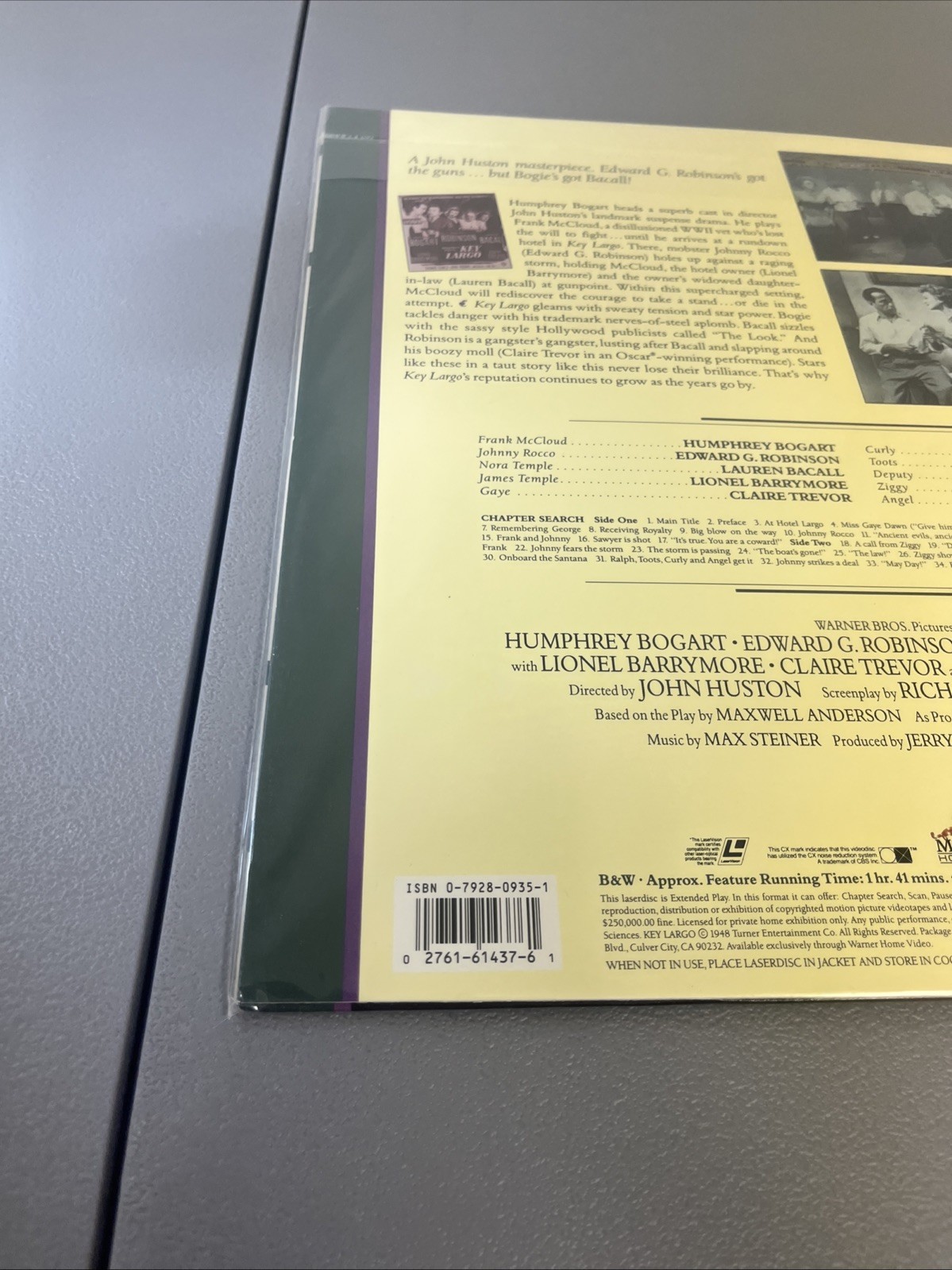 Key Largo (Laserdisc)