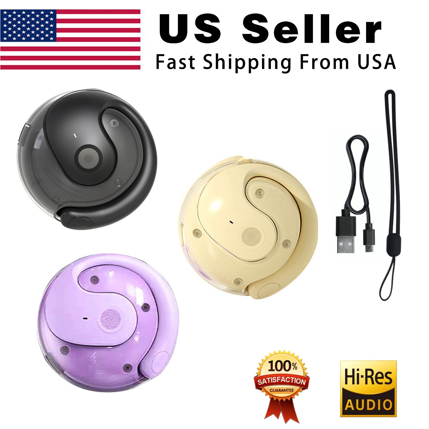 Wireless Bluetooth Headphones Ear Buds for Sports/Workout