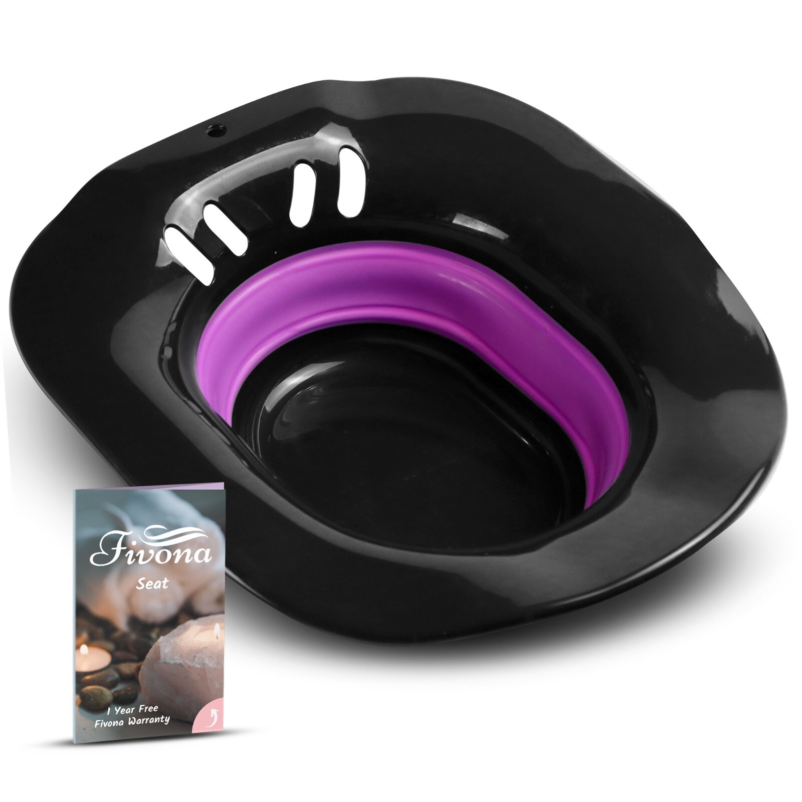 Fivona Foldable Sitz Bath Yoni Steam Seat for V Steaming and Sitz Bath Soaking