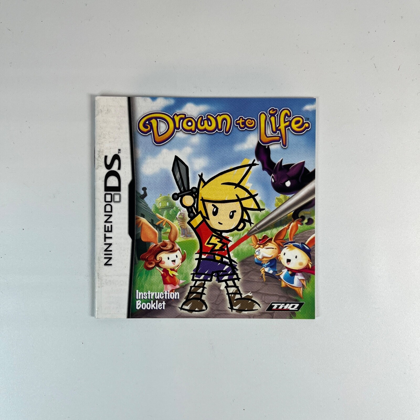 Drawn To Life Nintendo DS - MANUAL ONLY - No Game
