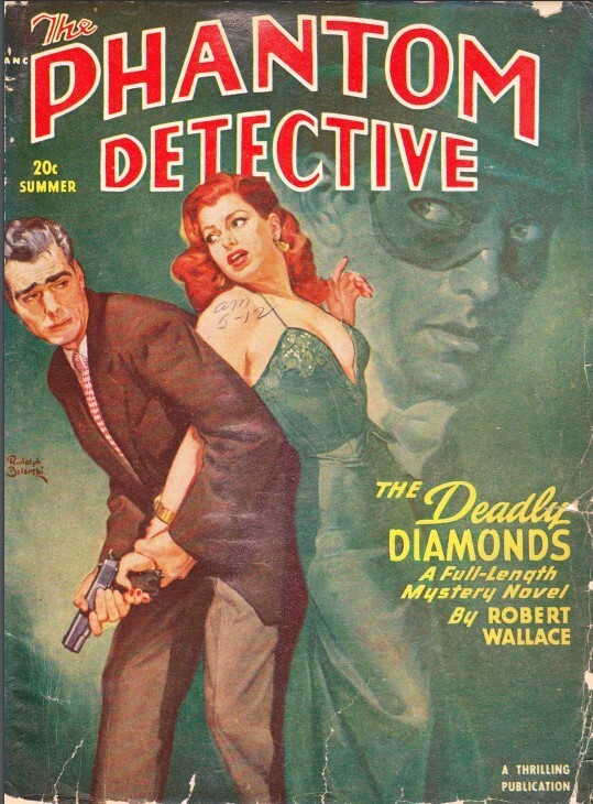 PHANTOM DETECTIVE MAGAZINE 16 Classic Issue Collection On USB Flash Drive