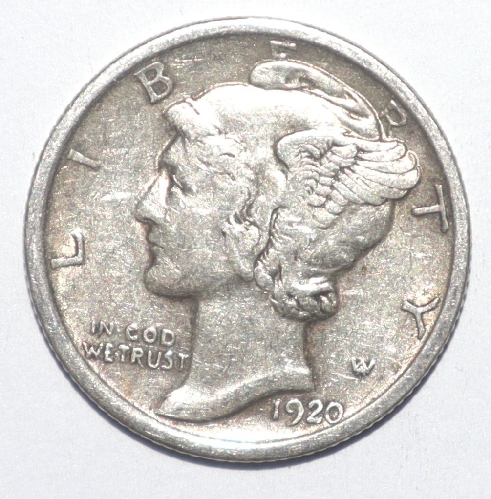 1920 Mercury Dime XF EXTRA FINE (O299)