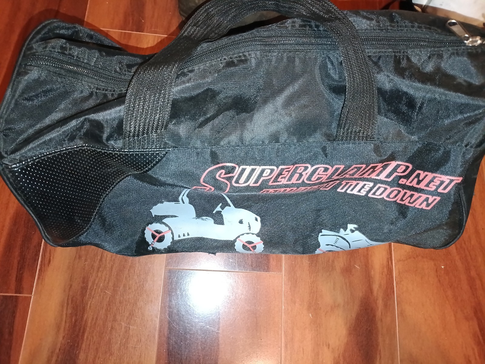 Superclamp ATV UTV Strap Kit 9000 Tie Downs 4 Straps 4 Hooks 1300lb Each