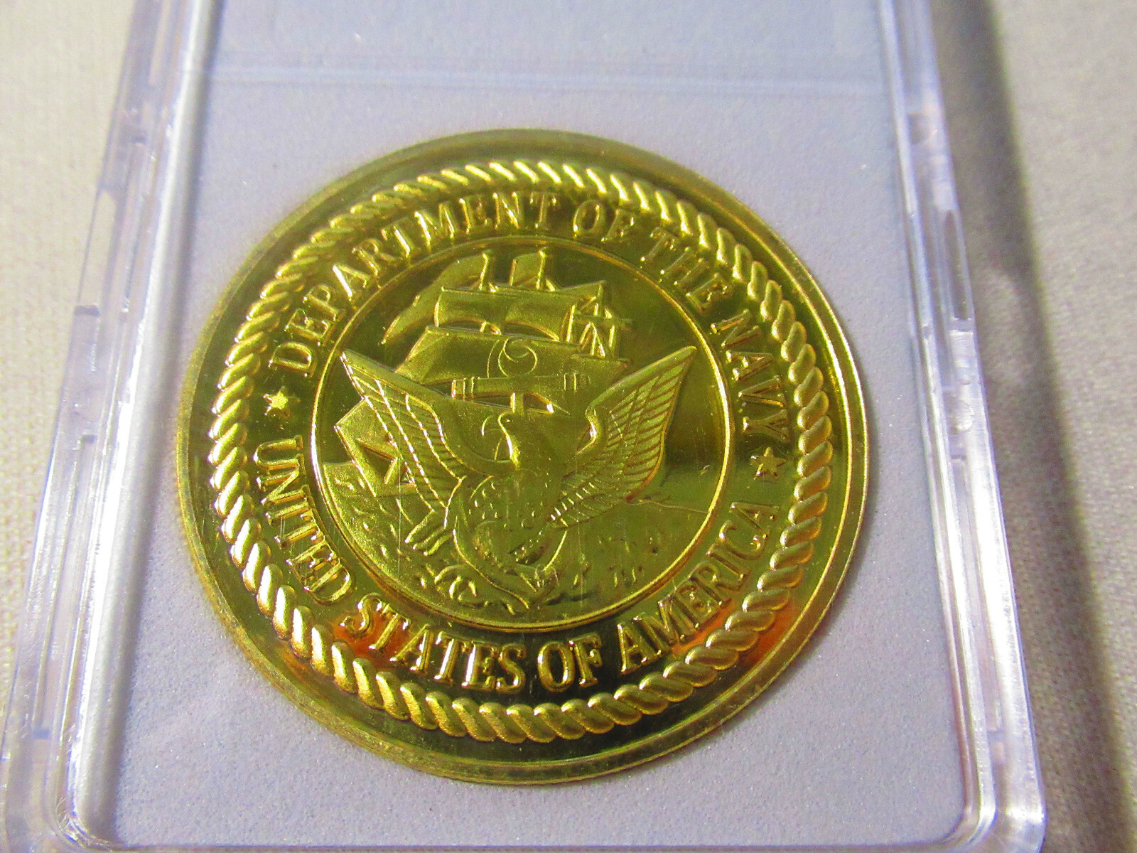 US NAVY - USS DULUTH (LPD-6) Challenge Coin