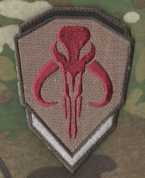 SPECIAL AIR SERVICE SAS RECONNAISSANCE REGT SRR vêlkrö a PATCH: MYTHOSAUR SKULL
