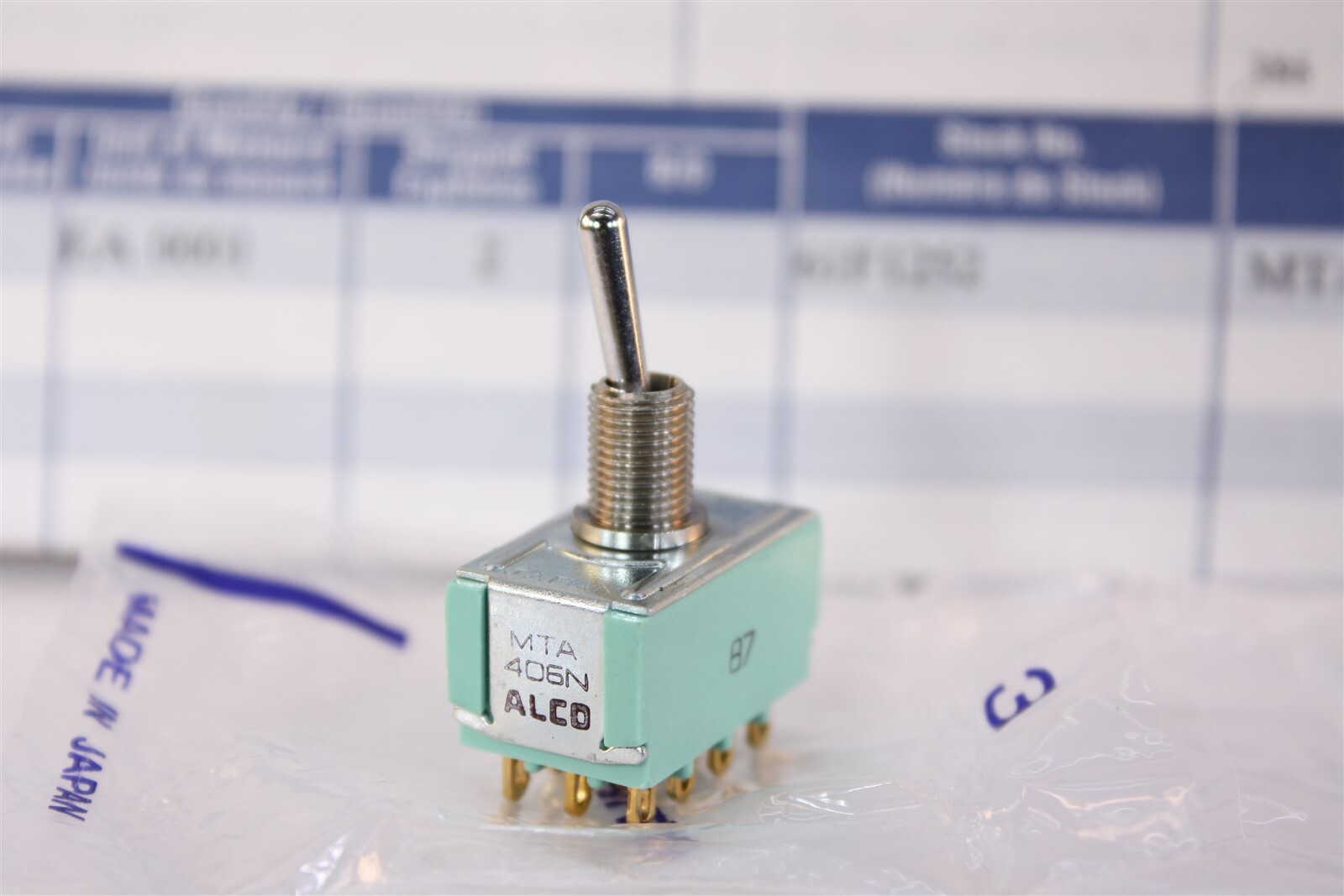 Alco MTA406N Toggle Switch