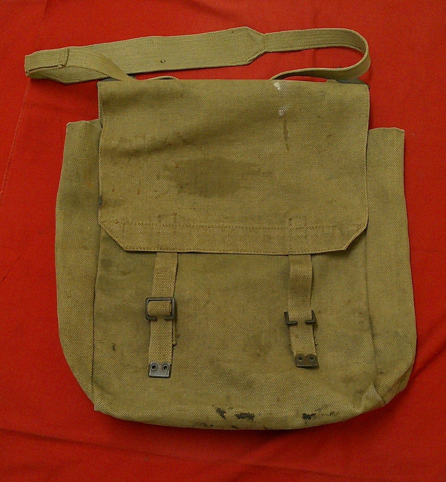 WW 2 Satchell or Backpack WW 2 dated - FREE SHIPPING