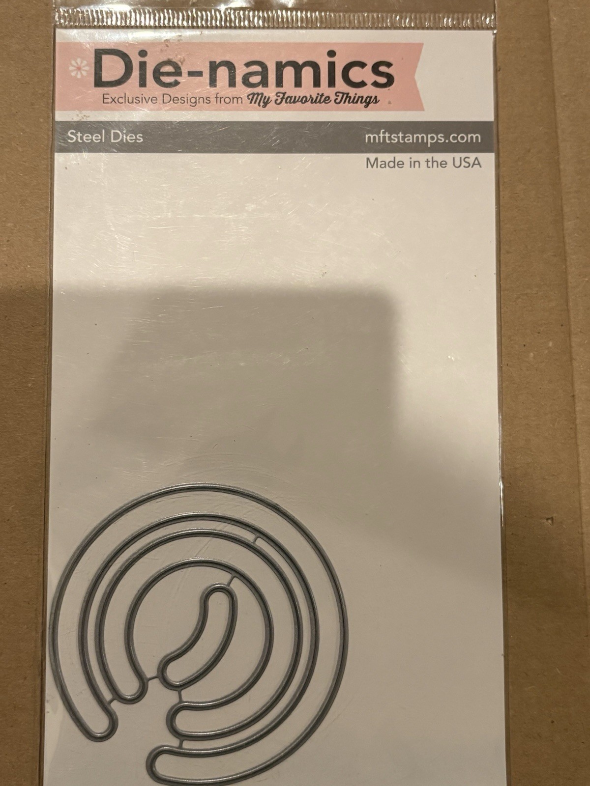 Die-namics Steel Cutting Dies Circle Spinner Channels My Favorite Things